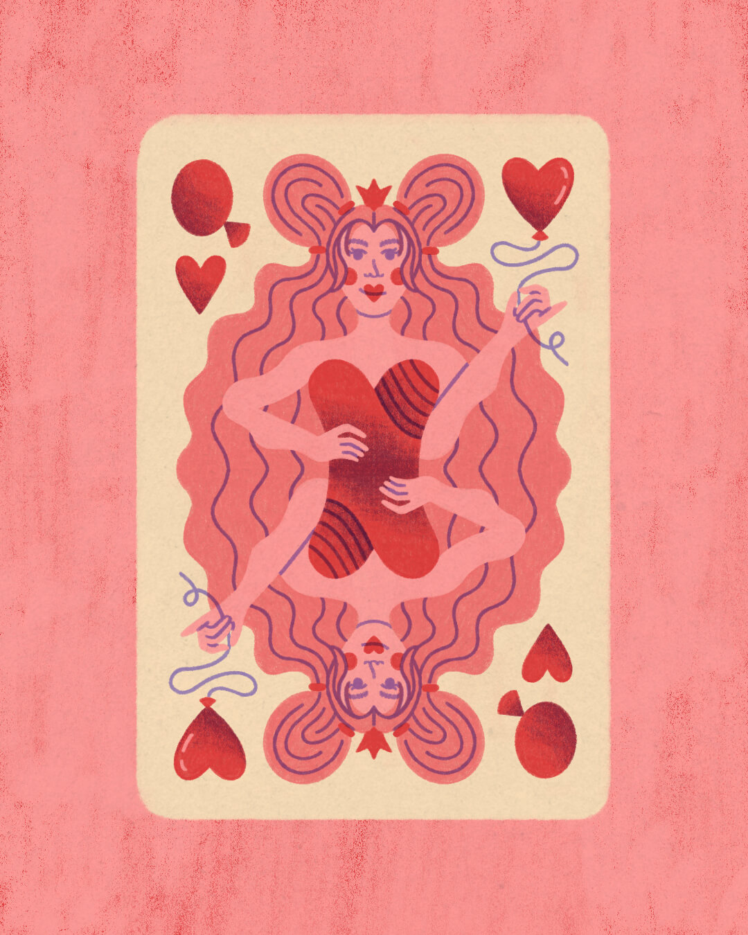 Queen of hearts
